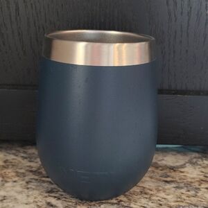 Yeti Navy Blue Stainless Steel Tumbler-10oz